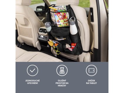 ZOPA Organizér na sedadlo + kapsa na tablet a kapesníčky