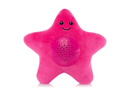 Plyšová hračka Hvězdička s projektorem (Varianta Pink)
