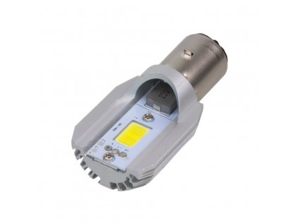 COB LED BA20 bílá, 8-36V, motocyklová