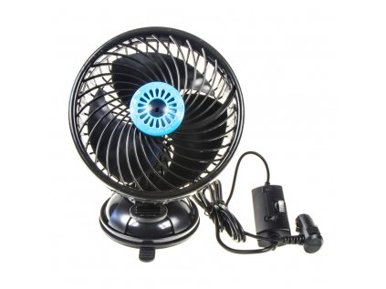 Ventilátor 150mm na přísavku 12V s ionizátorem