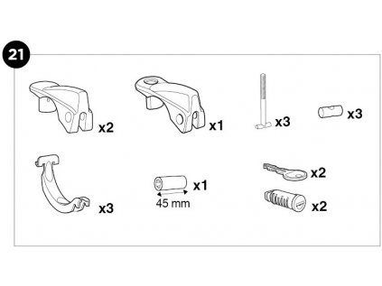 1500052862 SquareBar Adapter Repair Kit