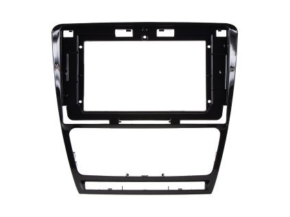 Redukce pro 10" autorádio Škoda Octavia 2008-2013, černá lesklá