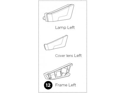 1500052370 Lamp frame L