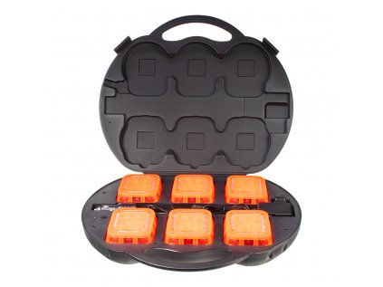 LED výstražné inteligentní světlo 16LED, set 6ks