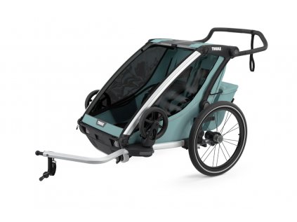 Thule Chariot Cross 2 Aluminium/Alaska  Multifunkční sportovní vozík