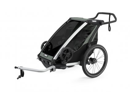 Thule Chariot Lite Aluminium/Agave  Multifunkční sportovní vozík
