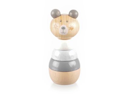 Dřevěné nasazovací zvířátko (Varianta Bear)
