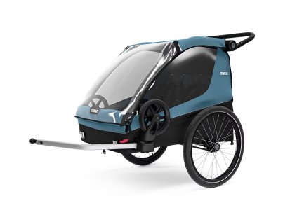 Thule Courier  2 místný vozík pro děti za kolo, vozík pro psi a kutily