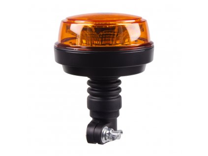 LED maják, 12-24V, 12x1W oranžový, montáž na držák, ECE R65