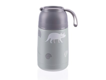 Termoska na jídlo se silikonovým držákem 620 ml (Varianta Dino)