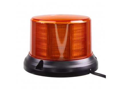 LED maják, 12-24V, 96x0,5W, oranžový, pevná montáž, ECE R65 R10