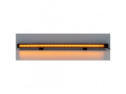 Gumové výstražné LED světlo vnější, oranžové, 12/24V, 540mm