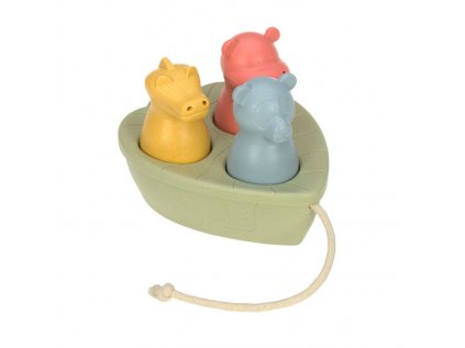 Boat Toy Set Water Friends olive