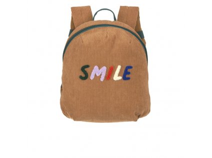 Tiny Backpack Cord Little Gang Smile caramel