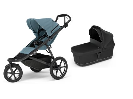 JAMAR THULE URBAN GLIDE 3 BLUE+ČERNÁ KORBA(1)