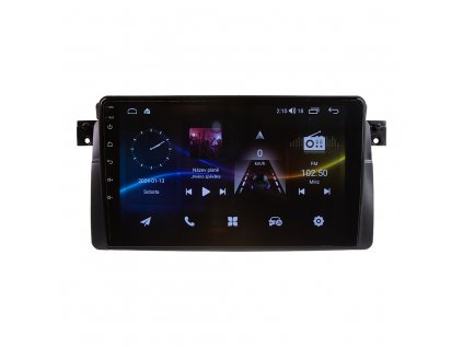 Autorádio pro BMW E46 M3 98-05 s 9" LCD, Android, WI-FI, GPS, CarPlay, 4G, Bluetooth, 2x USB
