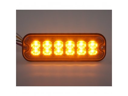 PREDATOR 12x4W LED, 12-24V, oranžový, ECE R65