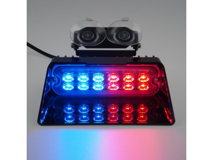 PREDATOR LED vnitřní, 12x LED 3W, 12/24V, červeno-modrý