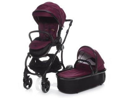 Kočárek Mystic (Varianta Bordó Red)