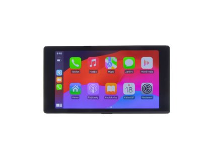 Monitor 5" s Apple CarPlay, Android auto, Bluetooth, micro SD, kamerový vstup