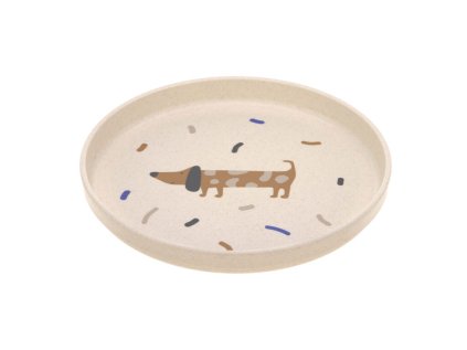 LÄSSIG Plate PP/Cellulose 2024 Little Mateys royal blue