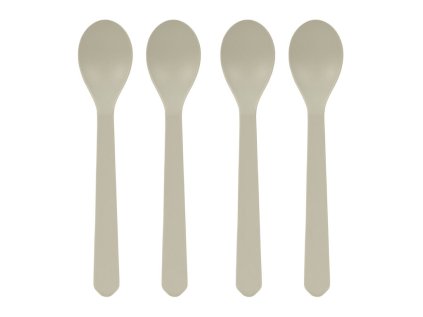 LÄSSIG Spoon Set Geo 2023 warm grey