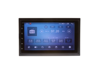 2DIN autorádio s 7" LCD, Android, WI-FI, GPS, CarPlay, Bluetooth, 4G, 2x USB