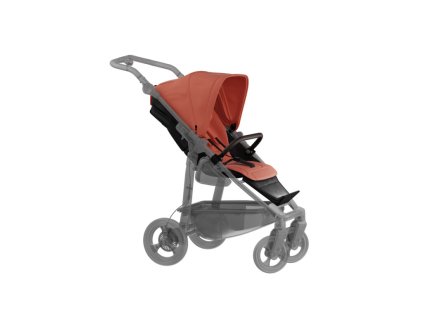 Tfk stroller seat unit mono/pro salmon