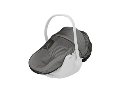 Small Thule infant car seat mosquito net A Installed