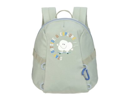 LÄSSIG Tiny Backpack Outdoor 2025 cloud light khaki