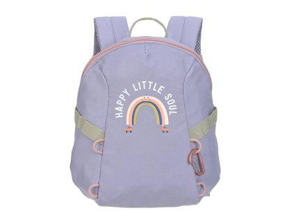 LÄSSIG Tiny Backpack Outdoor Rainbow pastel lilac
