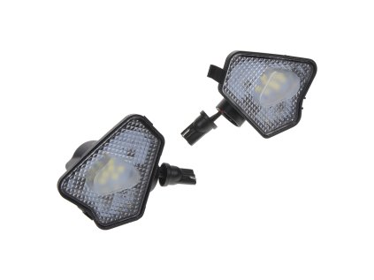 LED osvětlení do zrcátka Mercedes A, B, C, E, S, CLA, CLS, GLA, GLK
