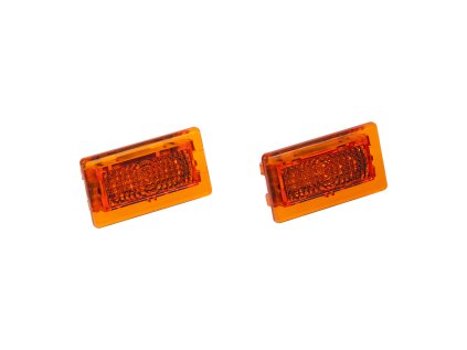 LED osvětlení interiéru/exteriéru Tesla, oranžové
