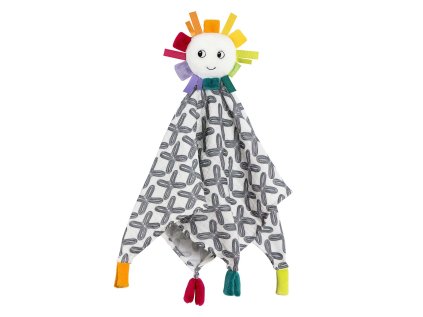 Mušelínový muchláček se sluncem (Varianta DoBabyDoo B&W)