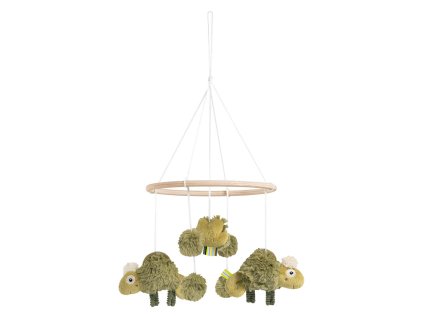 Dřevěný kolotoč chameleon (Varianta Crazy)