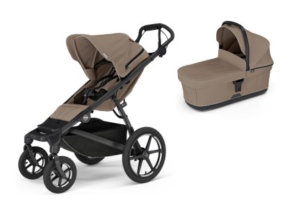 JAMAR Kočárek THULE urban Glide 4 Tinted Taupe s korbičkou Tinted Taupe(1)