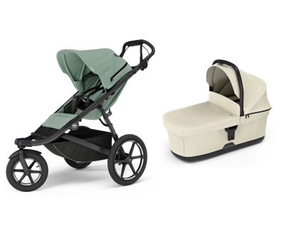 Jamar thule mist green + Sand beige