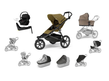 JAMAR THULE Nutrie, Tinted Taupe, Black