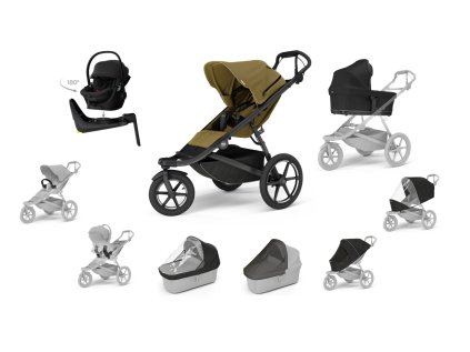 JAMAR THULE Nutrie, Black, Black