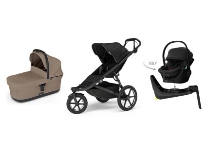 JAMAR THULE 4v1, Black, Tinted Taupe, Black,