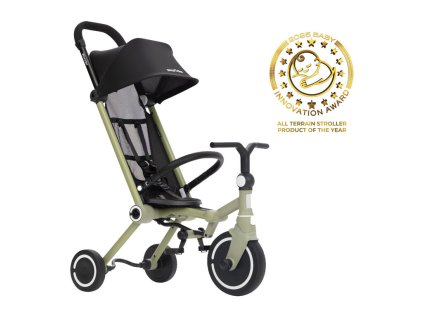 smarTrike Wonder™ olive  multifunkční kočárek/tříkolka