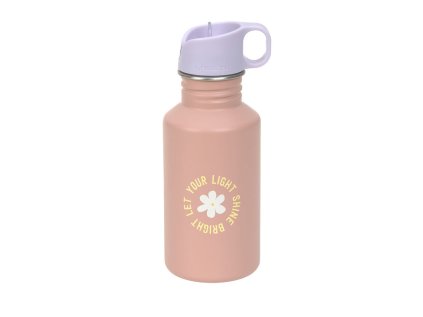 LÄSSIG Bottle Stainless Steel Pattern Party rose/lilac