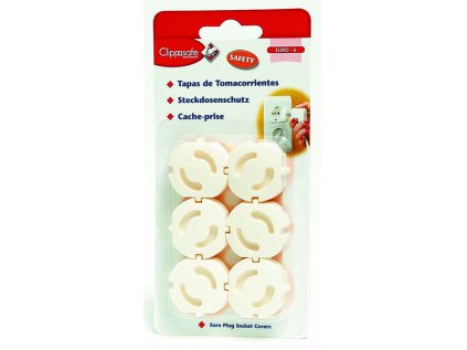 Ochrana elektrické zásuvky EU 6ks