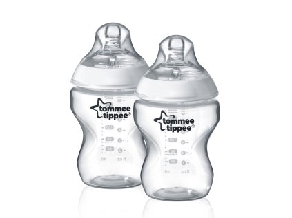 Tommee Tippee Natural Start Samosterilizační Kojenecká Lahev s ANTI-COLIC savičkou Pomalý Průtok 260