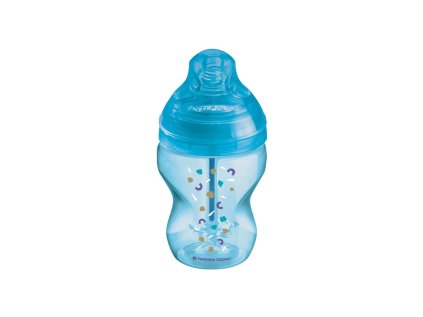 Kojenecká lahev ANTI-COLIC,  0+,  260 ml, modrá, 1ks