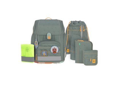 LÄSSIG School Set Boxy Unique letters green