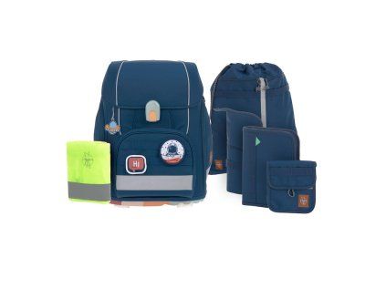 LÄSSIG School Set Boxy Unique navy