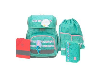 LÄSSIG School Set Light Unique seashell turqouise