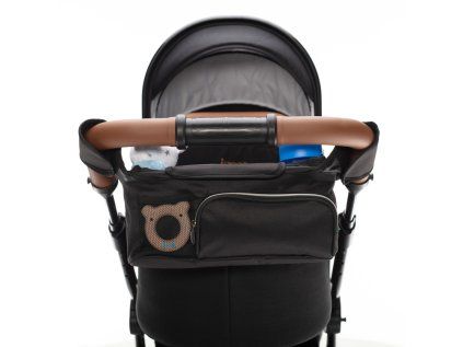 Organizér na kočárek Deluxe, Black