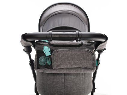 Organizér na kočárek Deluxe, Grey